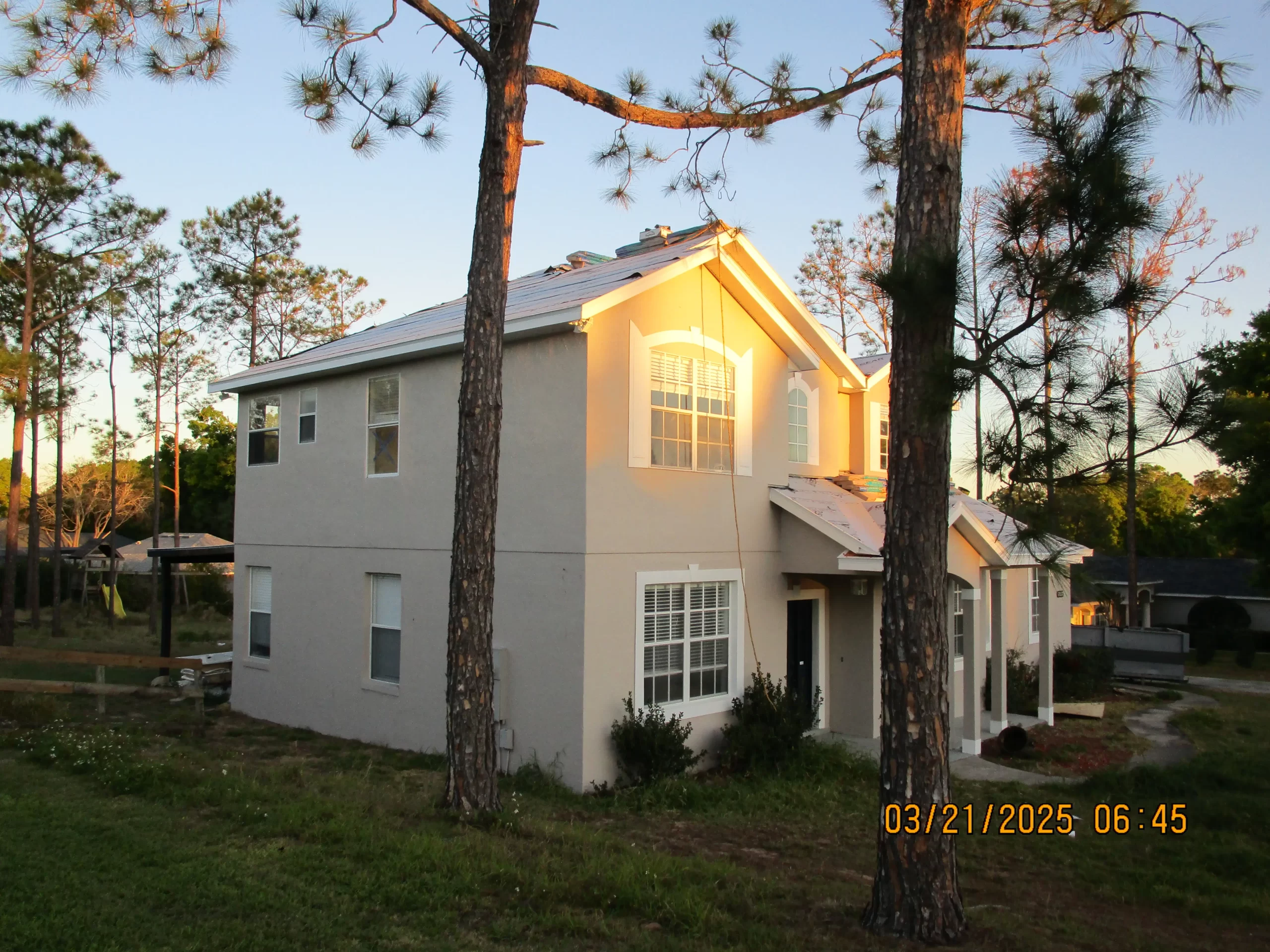 Snow & Sons Roofing completed Central Florida home