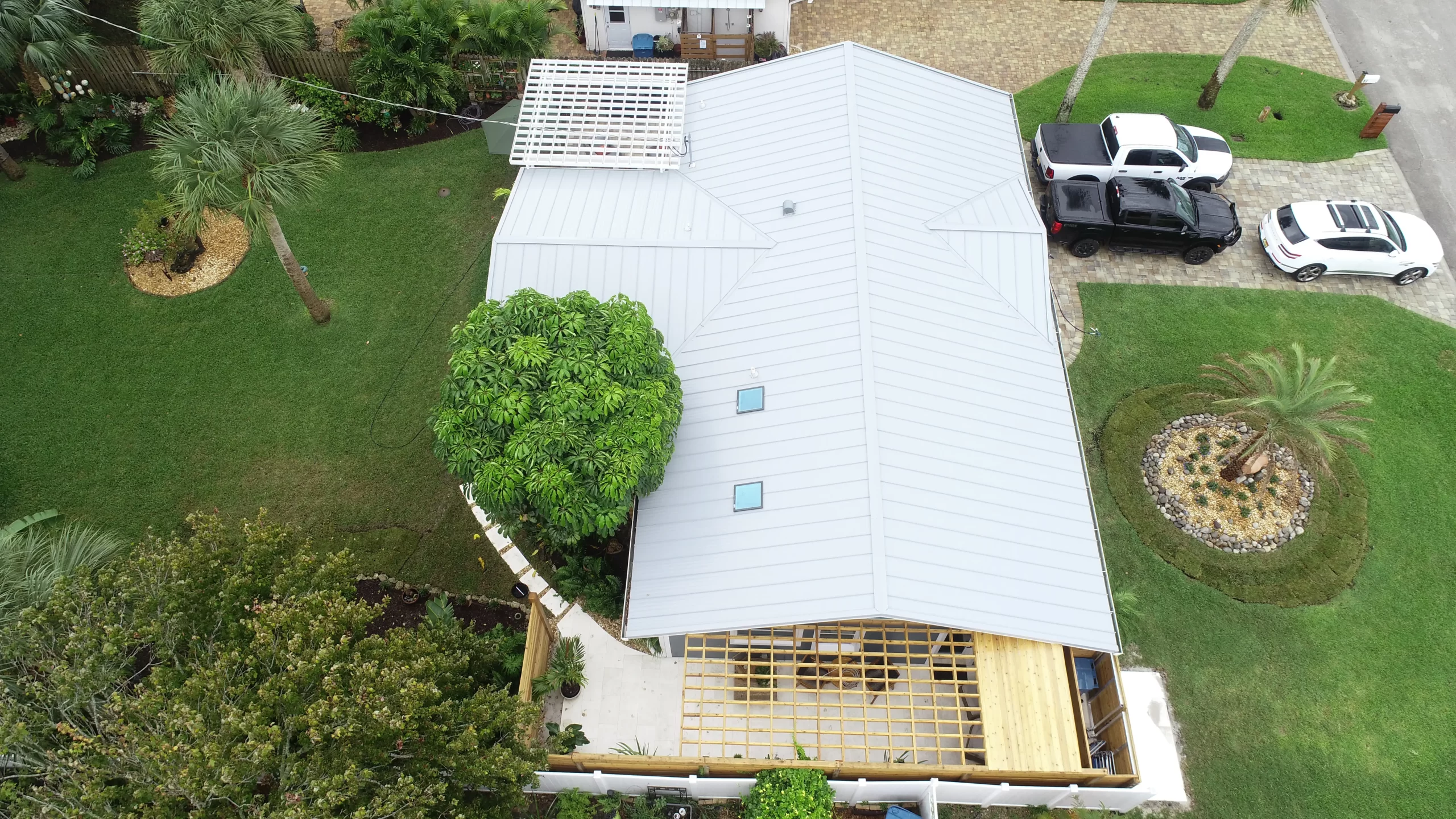 Tile roofing project — Palm Drive
